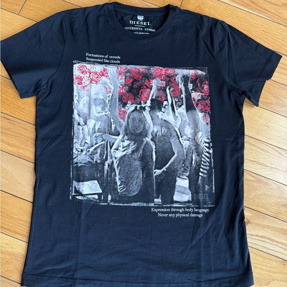 Diesel means Tee medium. Clean.